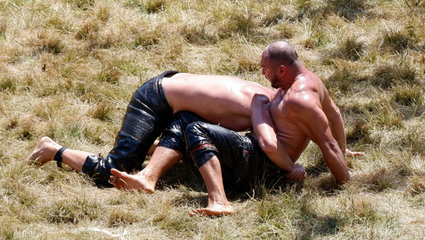 663. Kırkpınar Yağlı Güreşleri’nden objektiflere yansıyan görüntüler