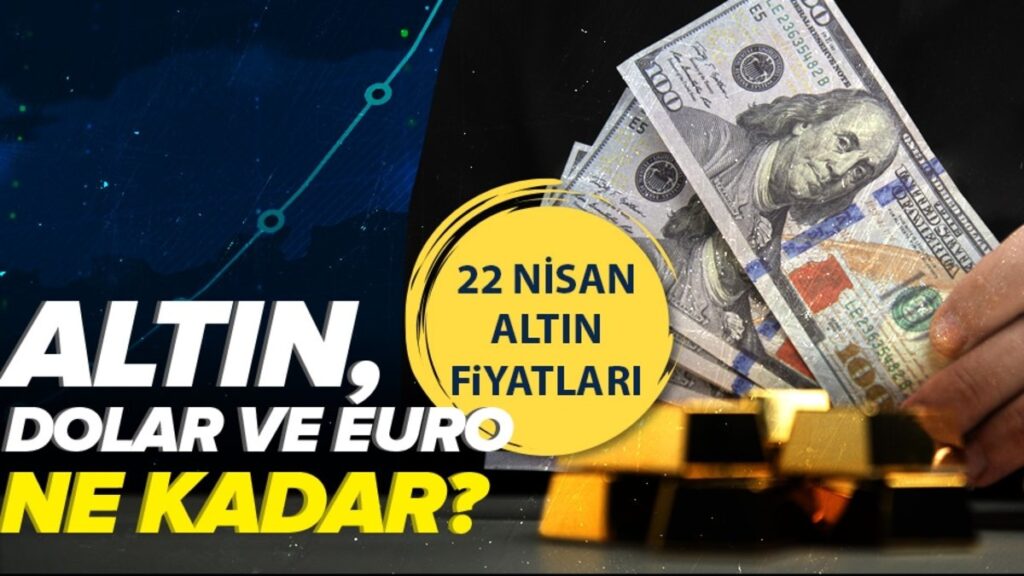 Altın fiyatları canlı takip | 22 Nisan gram altın ne kadar?