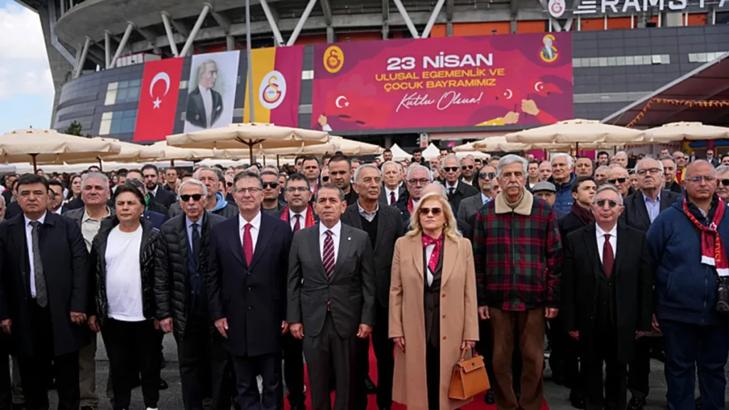 Galatasaray’da Aslantepe Vadisi’nin temel atma töreni yapıldı!